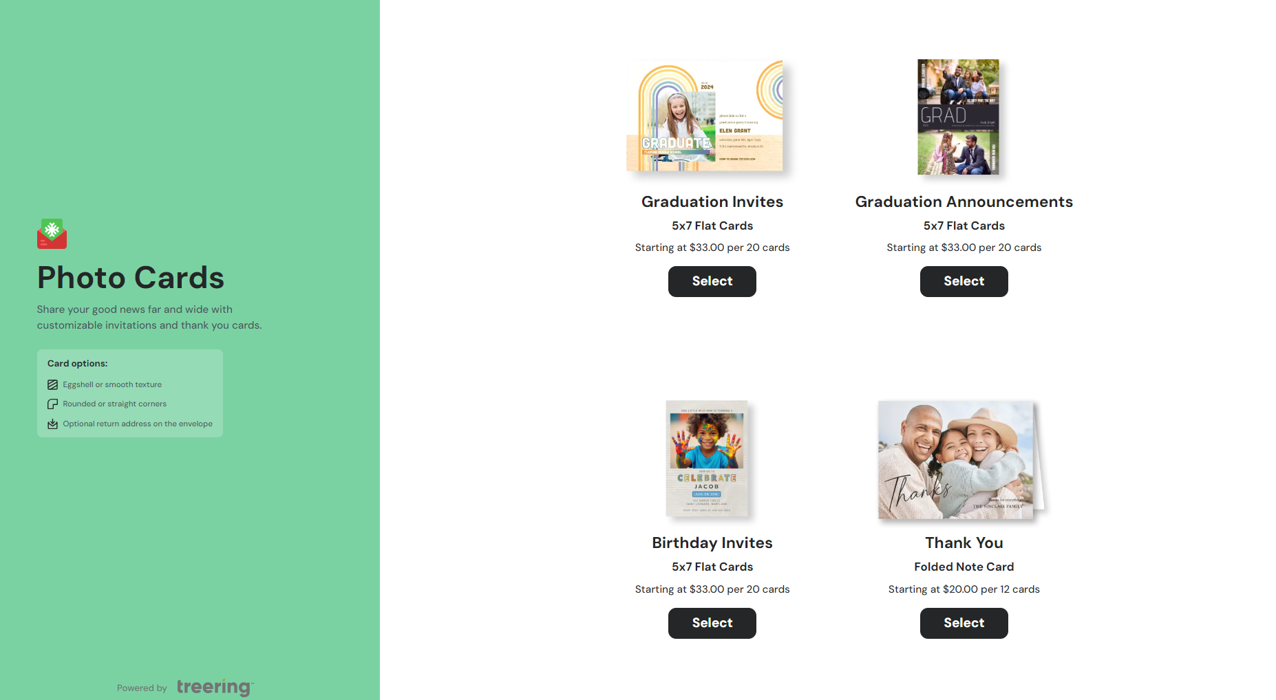 Create and Order Cards