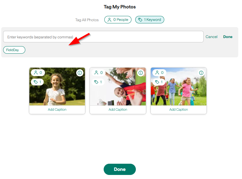 Uploading My Photos