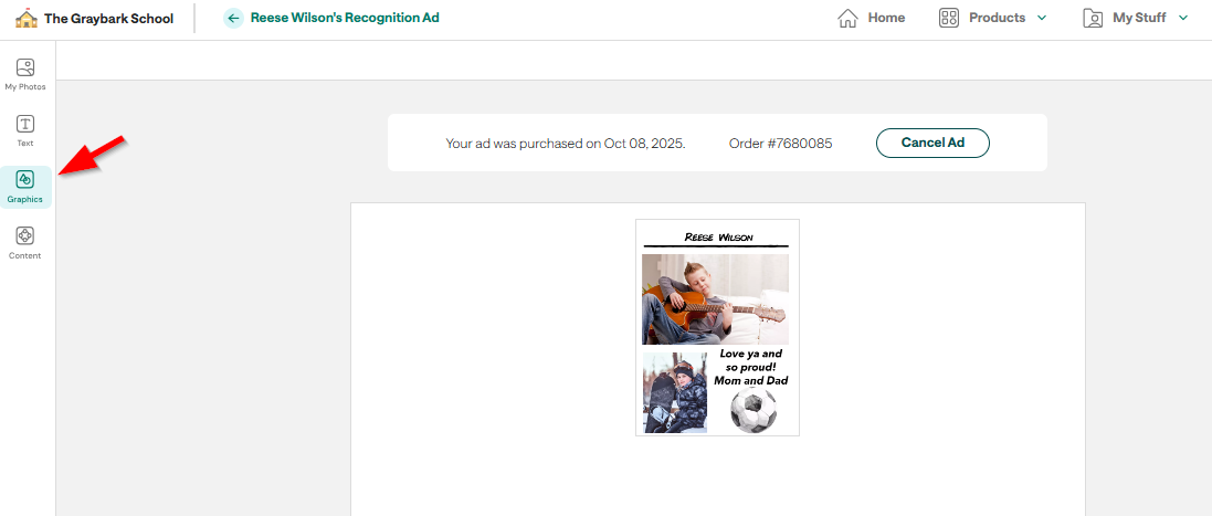 Adding Background Color to Recognition Ads